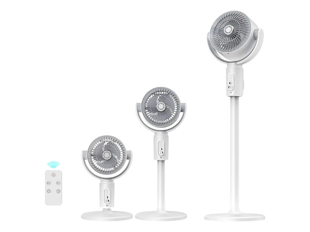 &uu VENTILADOR PIE (ALT ) + CONTROL REMOTO KS-F1